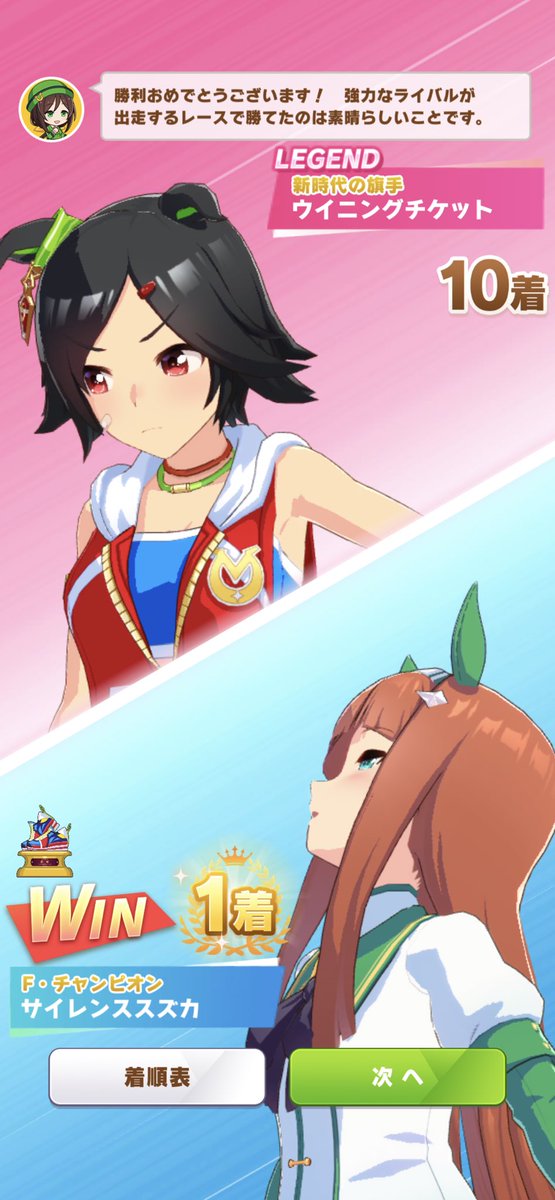 ウイニングチケット Hotワード