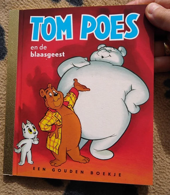My parents pre-ordered the newest Little Golden Book and sent me pictures yesterday so I guess its Suez canal troubles are finally over! It was so great to collaborate on this with Tim, his name should really be up front. It's a huge honor to draw a (Dutch) golden book. 
