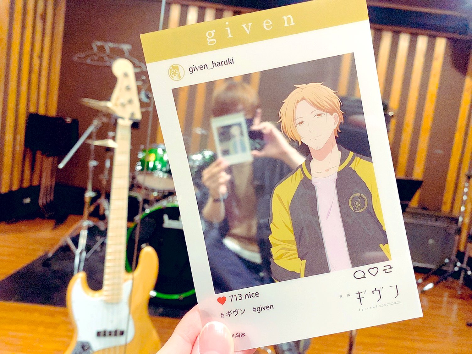 須永風汰 本日はスタジオで 髪切った春樹さん好き 尊すぎます ギヴン 舞台ギヴン Given