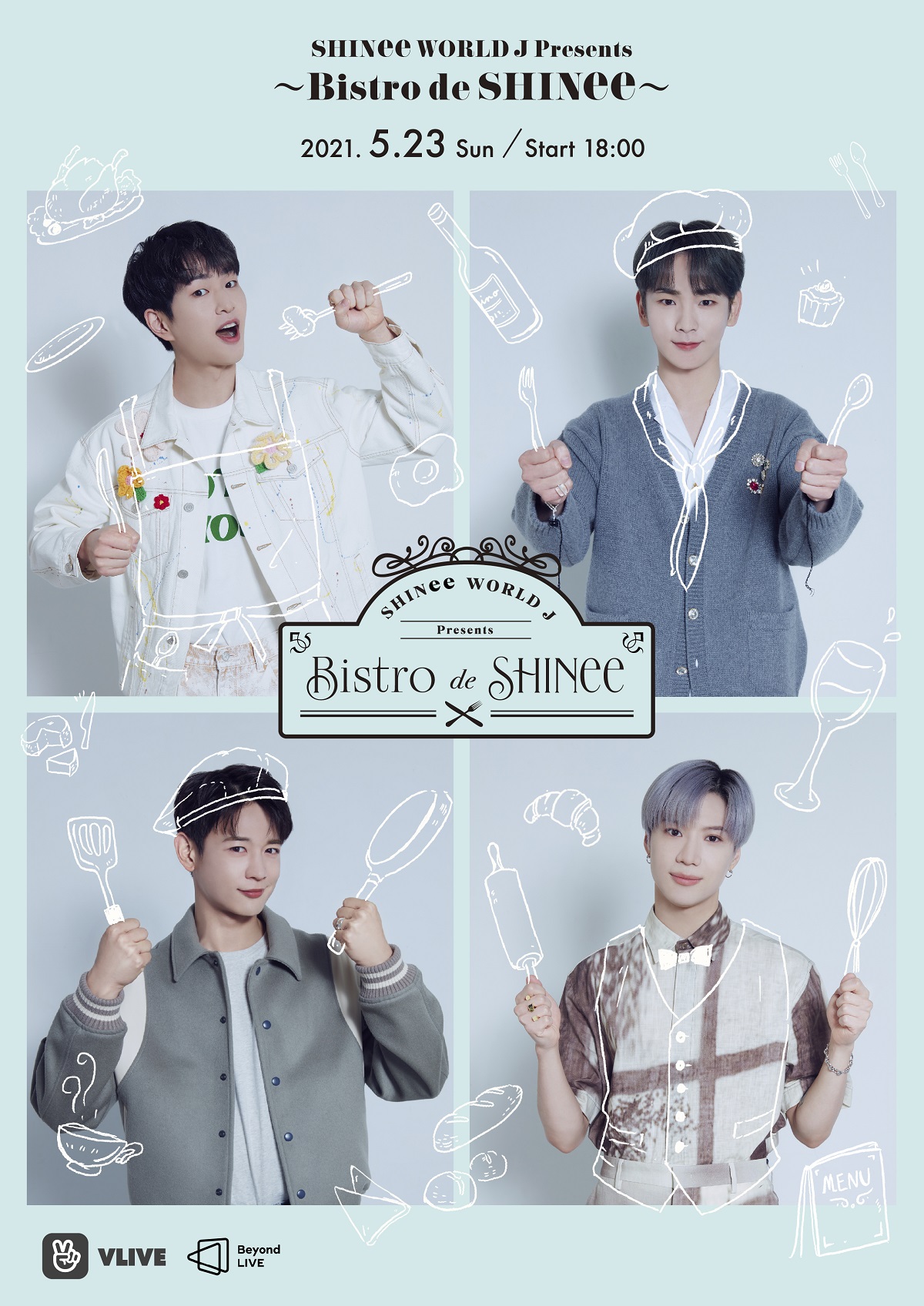 チケットボード Ticket Board Shinee オンラインファンミーティング Shinee World J Presents Bistro De Shinee 開催日時 5 23 日 18 00 視聴チケット 3 500円 税込 Shinee World J 会員様限定価格となります Shinee World J