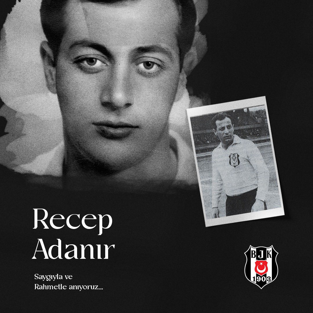Efsane futbolcumuz ‘Baba’ Recep Adanır’ı vefatının dördüncü yıl dönümünde saygıyla ve rahmetle anıyoruz.