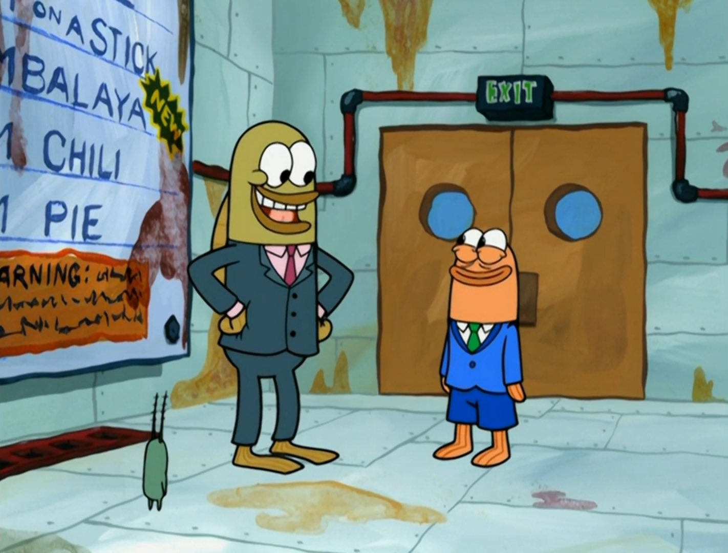 Spongebob Disgusted Fish