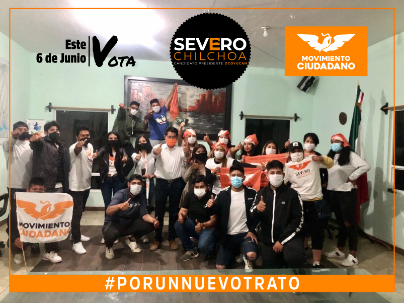 AmigoSevero's tweet photo. Los jóvenes son el presente y el futuro de nuestro Municipio, los escucho y  tomo en cuenta, porque sus decisiones son valiosas ya que serán el reflejo de #Ocoyucan.
#PORUNNUEVOTRATO
#MovimientoCiudadano
#Puebla
Vota este 6 de junio por Juan Severo Chilchoa https://t.co/AknK3uCMND