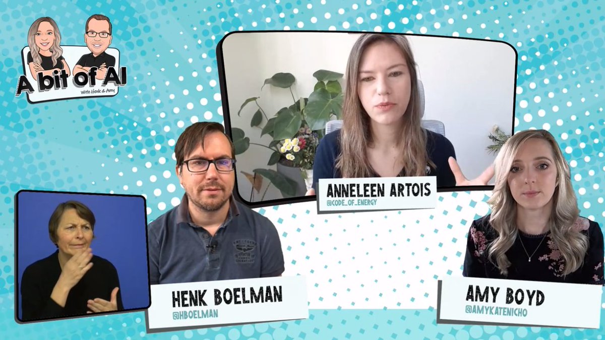 codewithsimon's tweet image. Yeah 👏 an exciting episode of @AbitofAI show featuring @code_of_energy