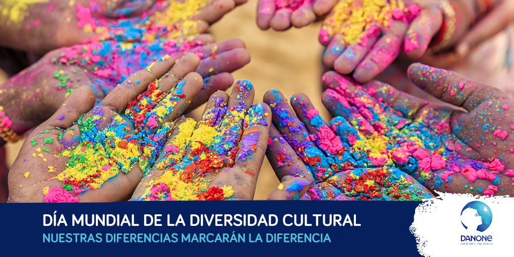 danone_es's tweet photo. En Danone España tenemos la suerte de contar con más de 30 nacionalidades distintas que nos aportan una riqueza única 🌎 Nuestras diferencias marcarán la diferencia✌️
#DíaMundialDeLaDiversidadCultural https://t.co/cgIuUUNnFE