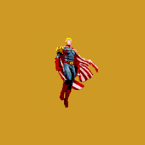 tezhenz's tweet photo. 🦹 SuperPixel #013 is on the #ETH blockchain and ready to join your squad.
💥 PRICE: Ξ0.005 on @opensea
💪 Sticks and stones won't break his bones, but words...
https://t.co/Oqz0rtjK1h #homelander #theboys #NFTs #pixelart #NFTCommunity https://t.co/Tu5h82CsHS