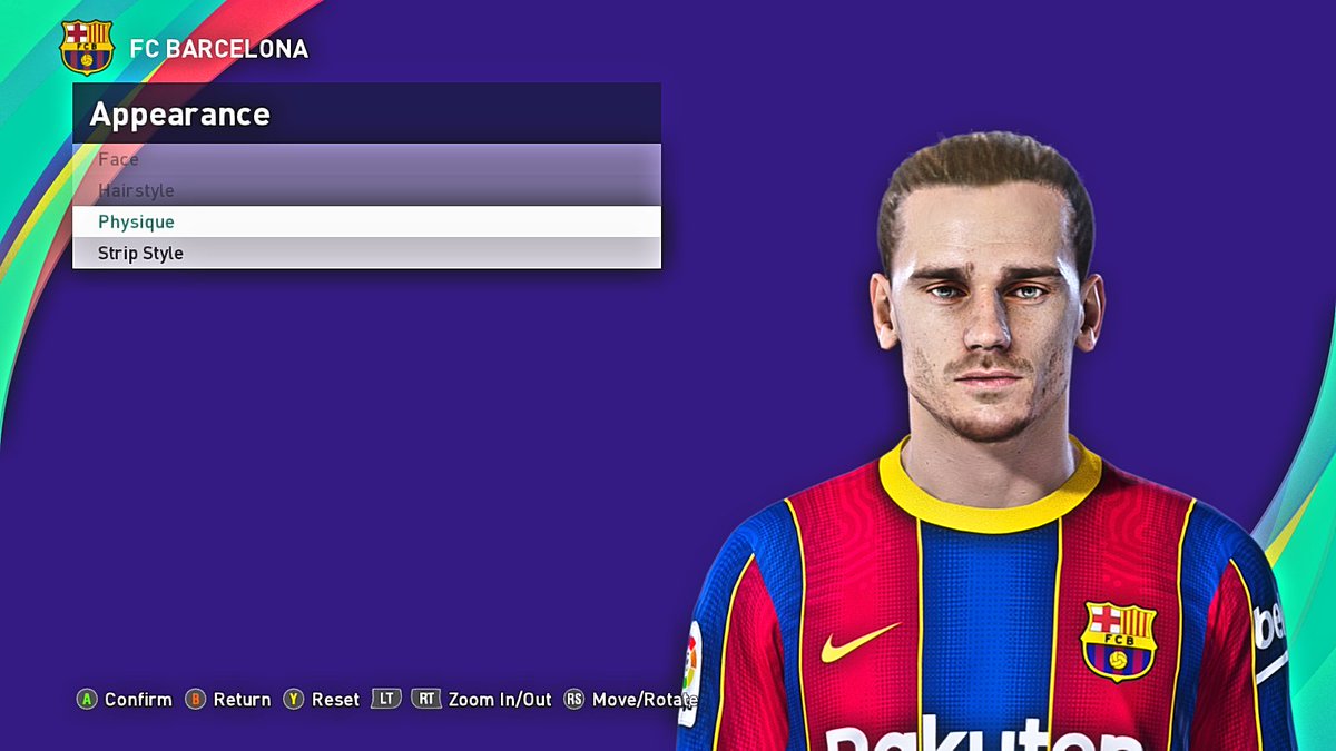 SBMsatiSh's tweet photo. Antoine Griezmann is finally updated & looks top notch!
#PES2021 #DLC6 #DataPack6 https://t.co/8CmGYdCC1K