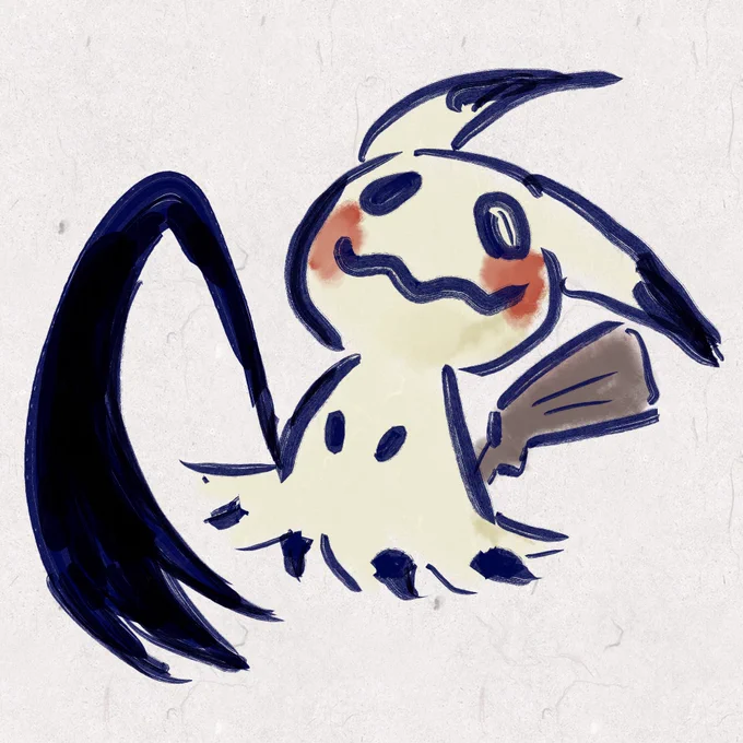 モンハンライズのアイコンかわいいからポケモンでかいた 