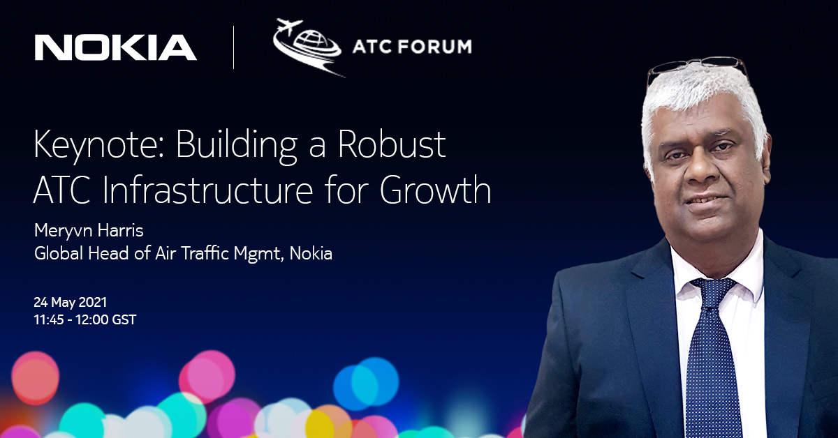 nokiaindustries's tweet photo. Gain invaluable access to #aviation and airport industry insights you won't find anywhere else. Don't miss the keynote presentation from our Meryvn Harris at #ATCForum. Register today: https://t.co/C9q1hpUsCT #AirportShow https://t.co/EWds7MULQk
