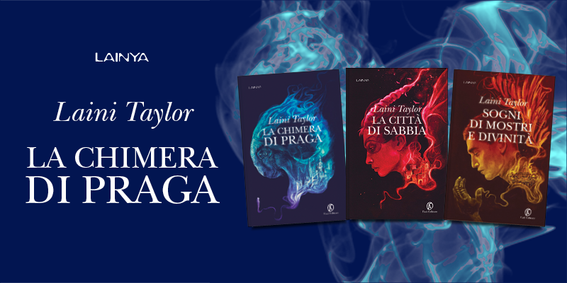 In occasione del decimo anniversario dall’uscita dell’acclamata trilogia della Chimera di Praga, arrivano oggi in libreria le nuove edizioni di #LaChimeraDiPraga, #LaCittàDiSabbia con il contenuto extra di #NotteDiMarionetteETorte, e #SogniDiMostriEDivinità di @lainitaylor.