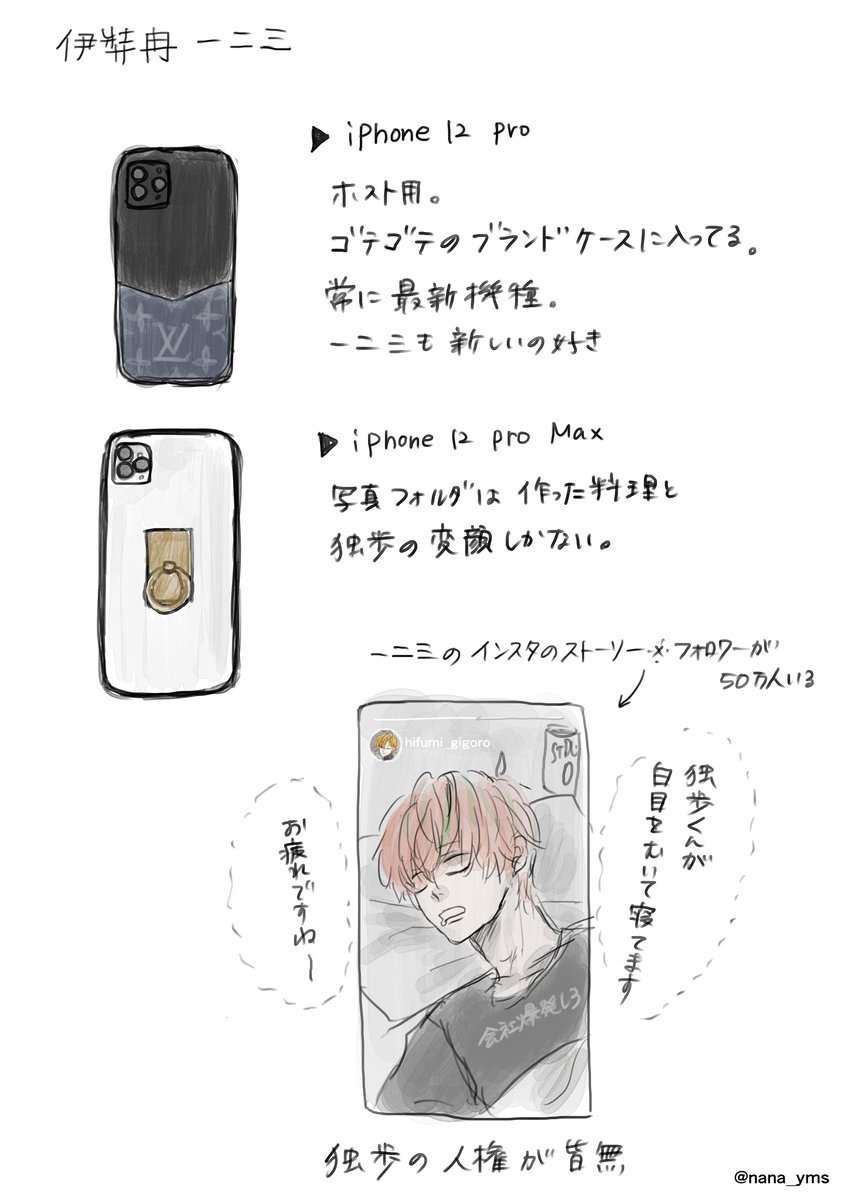 ヒプマイとスマホ🤳
④シンジュク編

寂雷:キョミブカ…
一二三:仕事とプライベートは別
独歩:もう何も怖くない 