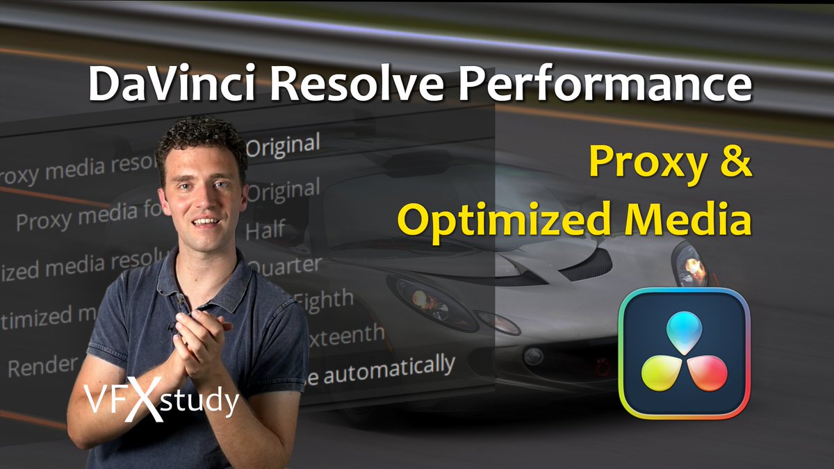New #DaVinciResolve Tutorial: Proxy Files and Optimized Media:
buff.ly/3v5URtx