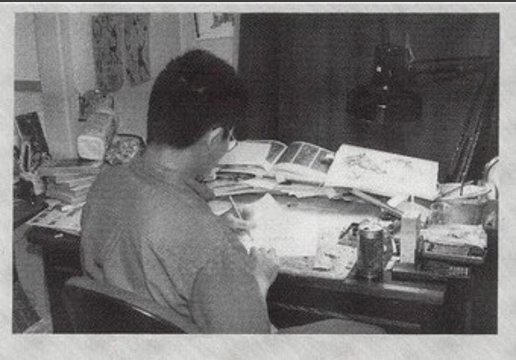 Alzar__1's tweet photo. [THREAD BERSERK]
   
  Thread sur l’incroyable, le génial Kentaro Miura, dans ce thread je vais parler de tout ce qui précède Berserk et qui a aidé Miura à nous donner le chef-d’œuvre qu’on connaît actuellement, à partie de ses années lycée. https://t.co/mYsVBLyZFa