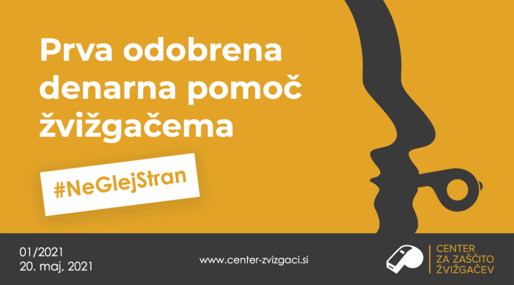 centerzvizgaci's tweet photo. [IZJAVA ZA JAVNOST] https://t.co/o6uY6QPKgs
🚨 v prvem primeru je žvižgač opozarjal na kršitev pravic delavcev
🚨 v drugem primeru je šlo za kršitev okoljskih predpisov
⛑ s pomočjo vaših donacij jima nudimo oporo in lajšamo finančno stisko po izgubi zaposlitve 🙏 
#neglejstran https://t.co/inmaEYXWyG
