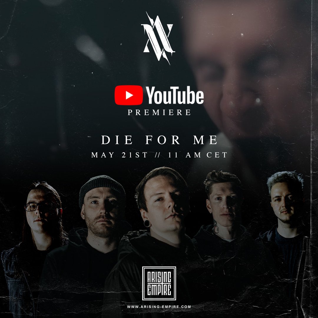 Dont miss this! DIE FOR ME will Premiere on YouTube tomorrow at 11am CET. If you still sleep don’t worry, the ground shaking will wake you up anyways 🤘🏻 help us and share it!
.
📸 - @kathisterl