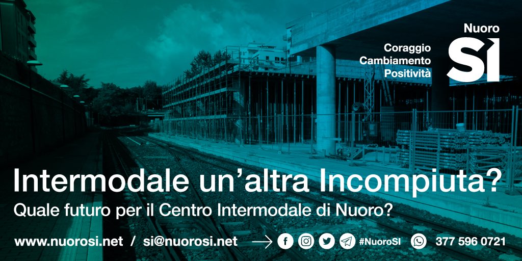 nuoro_si's tweet photo. Qual’è la situazione del Centro Intermodale di #Nuoro? La struttura è chiusa e i lavori non sono terminati. Una situazione che ha dell’incredibile. Ci apprestiamo all’ennesima incompiuta? L’Amministrazione comunale è in grado di spiegare? #Nuoro6chiusa
#NuoroSI
#Intermodale https://t.co/K8HRpQlzJ7