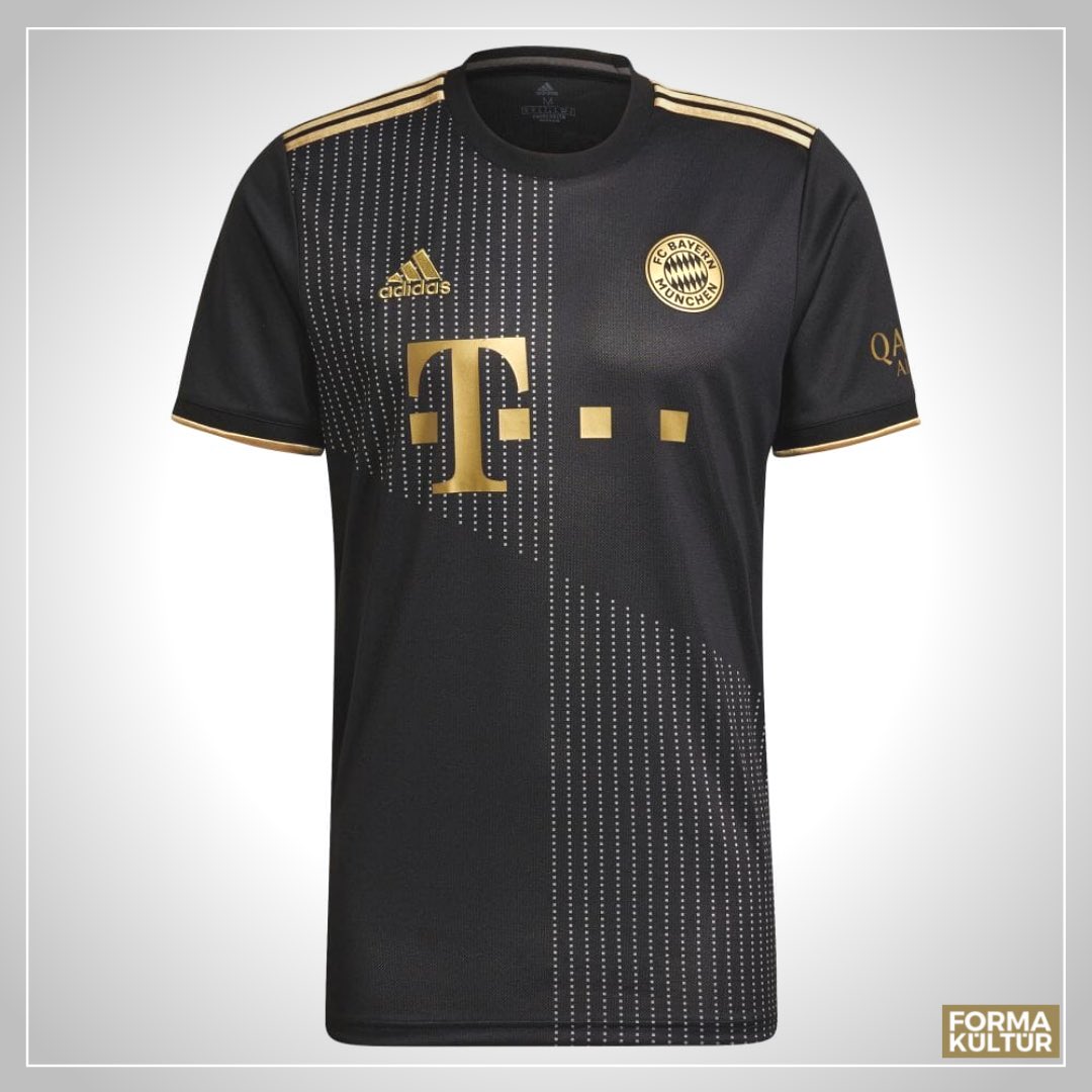 formakultur's tweet photo. 💥 Bayern Münih 2021/22 deplasman formasını tanıttı.
Siyah-Altın 🥰😍
@FCBayern | @adidasfootball #MiaSanMia https://t.co/k7Ib3HLmRo