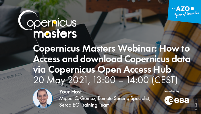 CopernicusEMC's tweet photo. Don't miss the opportunity for insights on how to access #Copernicusdata.
You still have time to join, the webinar starts at 13:00 CEST: https://t.co/rlHANWktGt
#webinar #CopernicusMasters #EarthObservation #DigitalTwin #DTE https://t.co/U5LTZYHzjX
