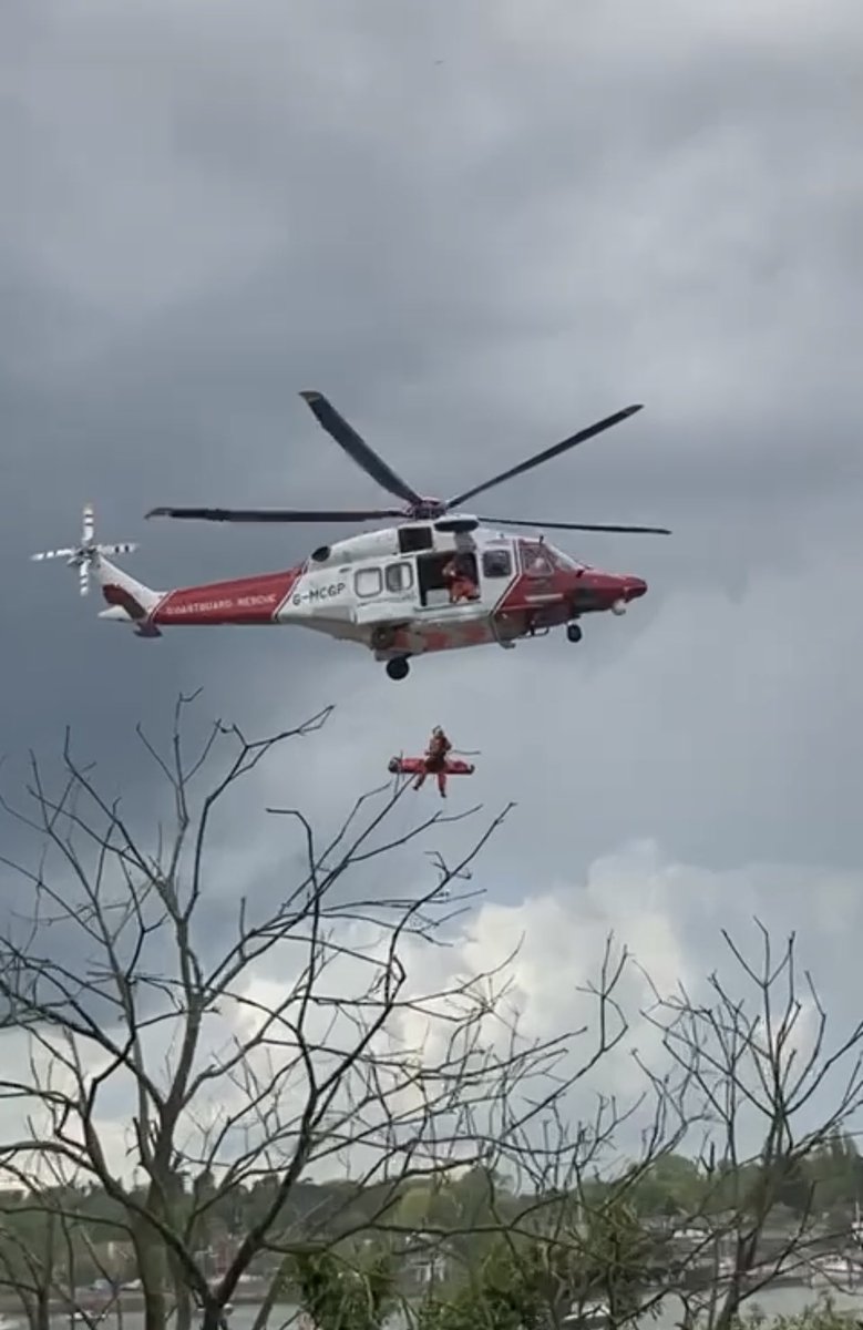 Gt Notley Team 7 were in Suffolk yesterday afternoon working with <a href="/HMCoastguard/">HM Coastguard</a>  to help a walker who had fallen on a remote path. #JESIP #WeAreEEAST