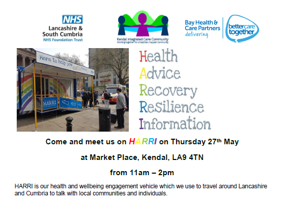 Debbie Parkinson (@talktodebbie) on Twitter photo Yes folks, AF Ambassadors will be out out!! We will be testing pulses & blood pressure in Market Place Kendal on Thursday 27th May 11-2pm. Lots of other services on board the HARRI van too. Why not come along if you are in the area! <a href="/innovationnwc/">Health Innovation North West Coast</a> <a href="/DavidDewhurst18/">David Dewhurst</a> <a href="/thesafetygeek/">Connie Sharrock</a> Yes folks, AF Ambassadors will be out out!! We will be testing pulses & blood pressure in Market Place Kendal on Thursday 27th May 11-2pm. Lots of other services on board the HARRI van too. Why not come along if you are in the area! <a href="/innovationnwc/">Health Innovation North West Coast</a> <a href="/DavidDewhurst18/">David Dewhurst</a> <a href="/thesafetygeek/">Connie Sharrock</a>