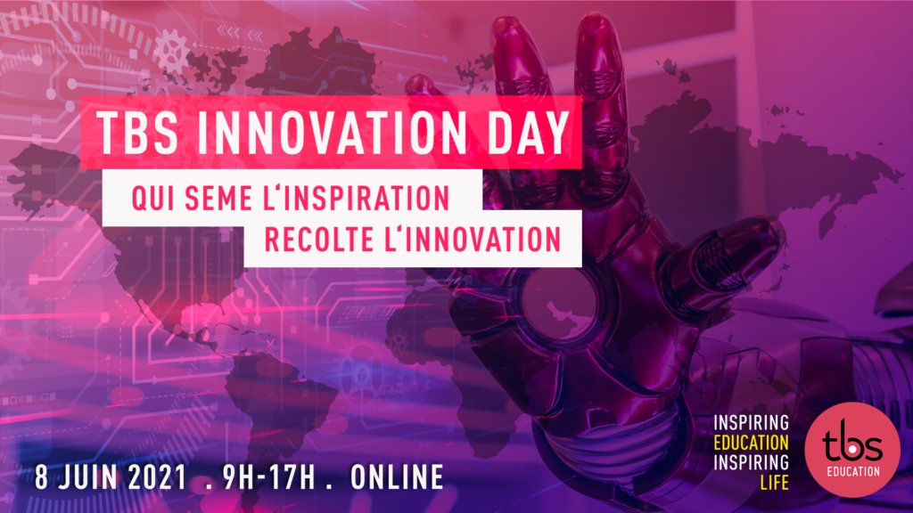 Festival d’inspirations et d’innovations en vue ! 🚀
👉 Talks sur l'innovation via nos 4 campus
👉 Concours de pitchs
👉 Expérience d’apprentissage entre pairs

Participez à notre #TBSInnovationDay, mardi 8 juin ! 👍
➡Découvrez le programme : tbs-education.fr/actualite/inno…