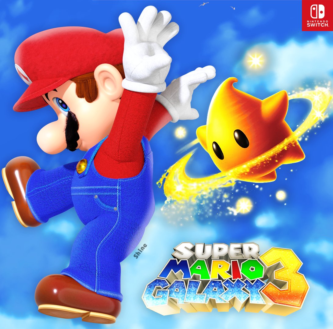Recollection Aktuator Taxpayer Shine på X: "Super Mario Galaxy 3 for the Nintendo Switch!!  https://t.co/5C8FTN4ct8" / X
