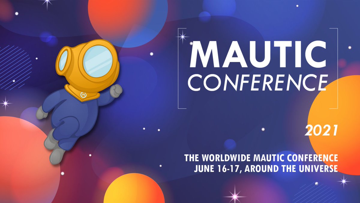 We know you've been waiting patiently ... the wait is over!

Ticket sales are open for Mautic Conference Global 2021 - get your ticket on a 'give what you can' basis from $5: mauticon.mautic.org/register-mauti…

Check your email for further information after purchasing. 

#mauticon #mautic