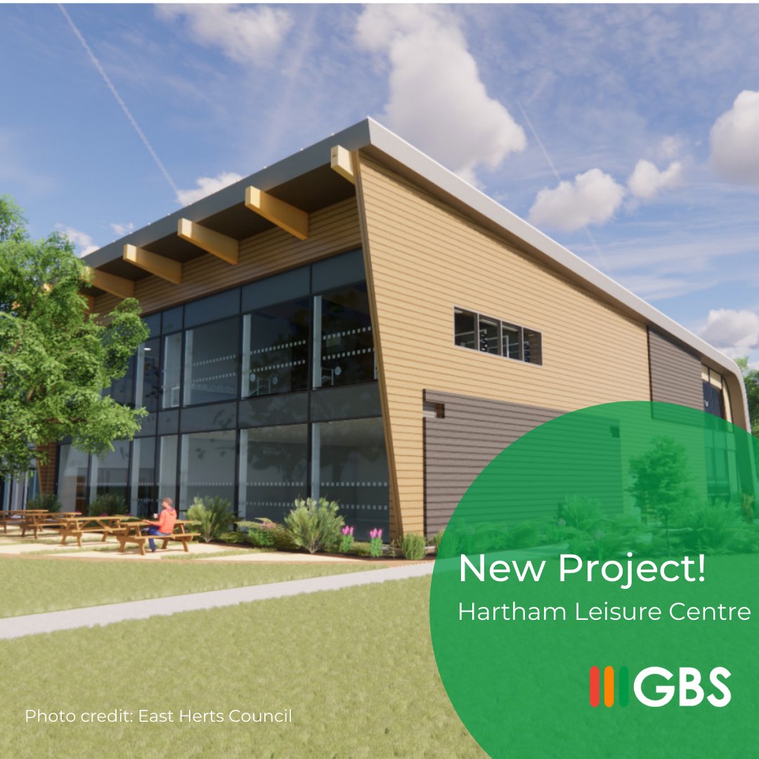 GBSBuildersLTD's tweet photo. We're pleased to announce that we have commenced works at Hartham Leisure Centre in Hertfordshire.

Working alongside @CadmanGroupLtd we will be working on an extension and refurbishment of their existing leisure centre. https://t.co/856qqQAckd