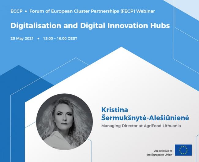 EU_EISMEA's tweet photo. Have you registered for the @Clusters_EU's Forum of #European Cluster Partnerships webinar on 25 May?

The webinar will cover the benefits of #digitalisation &amp; collaboration with EU🇪🇺 digital #innovation💡 hubs.

Register by 21 May⤵️
https://t.co/NTIQm1YaN8

#COSME_EU #ECCP https://t.co/KHmNx9AMKN