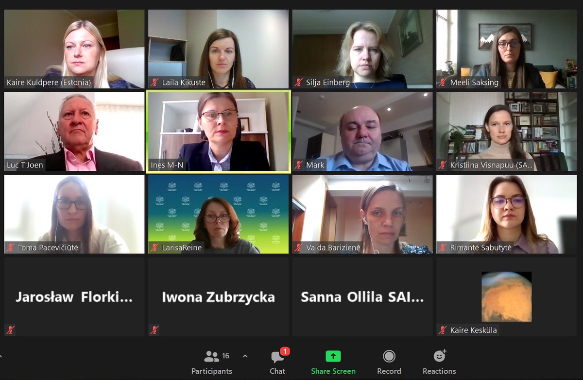 Mūsu revidenti kopā ar Igaunijas un Lietuvas kolēģiem piedalās <a href="/RailBaltica/">RailBalticaOfficial</a> projekta darba grupas sanāksmē, kas seko līdzi šī projekta īstenošanai. 2019. gadā tika pabeigta triju valstu apvienotā revīzija par šī projekta vadību. Vairāk revīzijas ziņojumā ej.uz/woj4