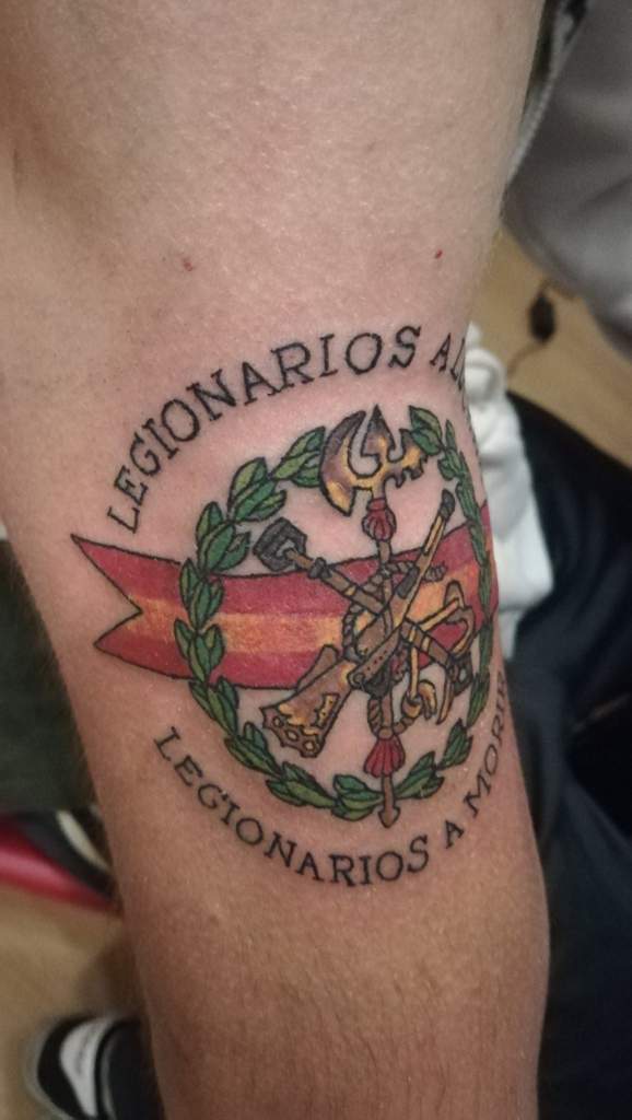 Ramón on X: "Tatuaje que me hice justo después de salir de la Legión, orgulloso es poco #Tattoo #LaLegion #Ejercito #España #Legionarios #Legionariosamorir https://t.co/BuhoSXMRUm" / X