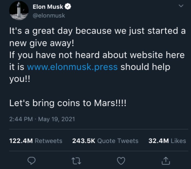 ethermidy's tweet image. #elonmusk #gift #giveaway #Bitcoin