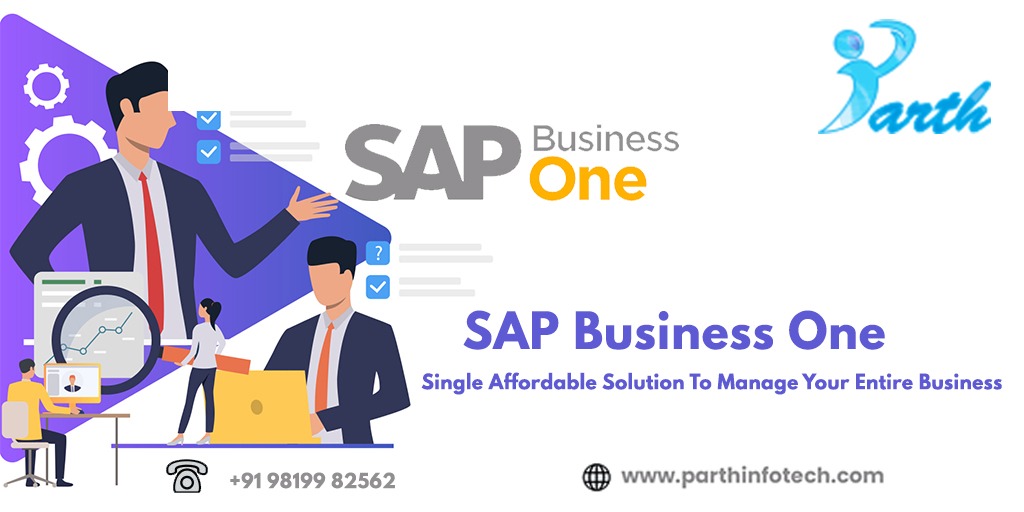 The SAP Business One Solutions of Parth Infotech  helps all sales and distribution organizations to join all center capacities and supports.
For more details view : parthinfotech.com
Call: + +919819982562
#sap #erpforpackagingindustry #SAPBusinssOne #SAPB1  #parthinfotech