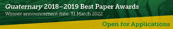 Quaternary_MDPI's tweet photo. #quaternarymdpi To recognize outstanding papers that have been published in #Quaternary, we are pleased to announce the Quaternary 2018–2019 Best Paper Awards.
Please check the eligibility criteria and requirements here: https://t.co/GTl2S1dkkC
#callforattention #bestpaperward https://t.co/9TstSkpLng