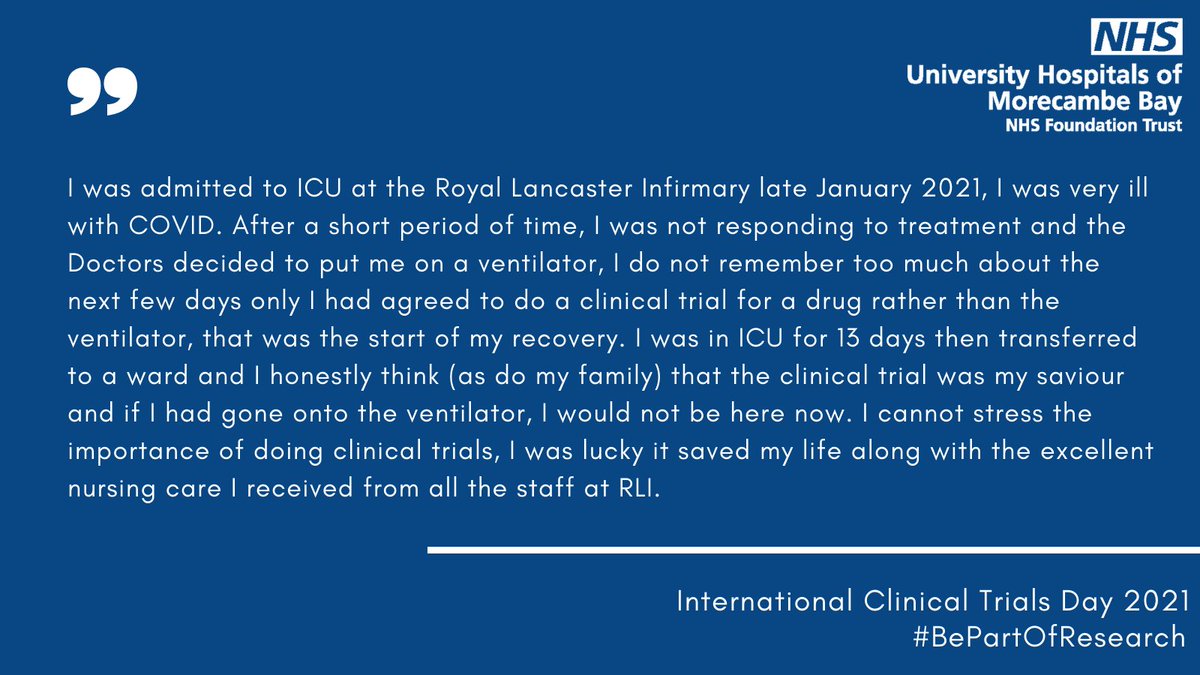 Some of the lovely messages we've received from participants of the clinical trials held by our Research team 🥰🥰

#BePartOfResearch <a href="/ResearchUHMBT/">R&D UHMBT</a>