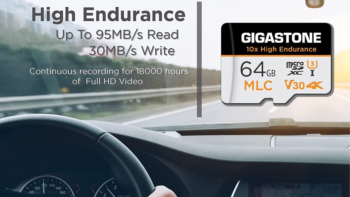GigastoneJapan's tweet photo. ギガストーンMLC 高耐久Micro SD Card

ドライブレコーダーや監視カメラに最適
安心の大容量ストレージ

高耐久モデルのマイクロSDカード
安心の2年保証

#マイクロSD 
#ペットカメラ #ギガストーン
詳しくはAmazon Japanへhttps://t.co/GSY0XyKUXm
#ギガストーン #ペットカメラ  #ドラレコ #車事故 https://t.co/UpbxC01Y80