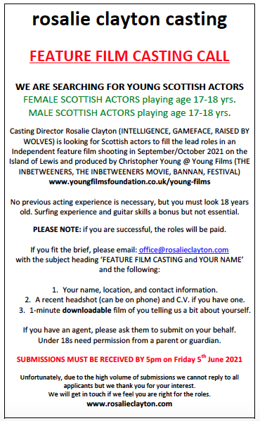 Rosalie_Casting's tweet photo. CASTING BRIEF: Scottish Actors, playing age 17-18 yrs.
π΄σ §σ ’σ ³σ £σ ΄σ Ώπ΄σ §σ ’σ ³σ £σ ΄σ Ώπ΄σ §σ ’σ ³σ £σ ΄σ Ώπ΄σ §σ ’σ ³σ £σ ΄σ Ώ #casting #actors #scottishactors #castingcall #castingbrief ππ΄σ §σ ’σ ³σ £σ ΄σ Ώππ΄σ §σ ’σ ³σ £σ ΄σ Ώππ΄σ §σ ’σ ³σ £σ ΄σ Ώ https://t.co/OC8PwkmZDp