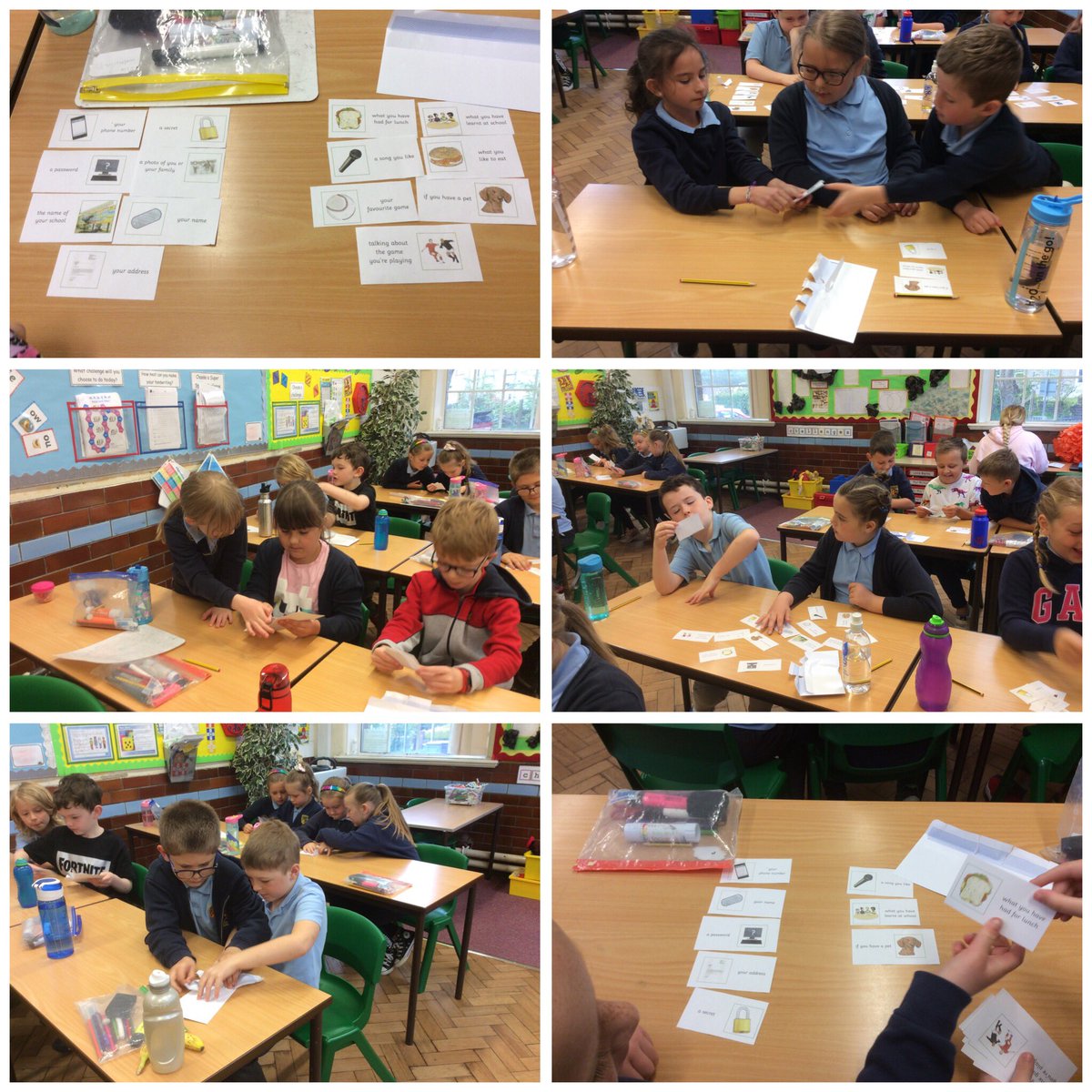 BryncethinPS6's tweet photo. Sorting information that should and should not be shared online #keepingsafeonline https://t.co/vt4UmtMXUk