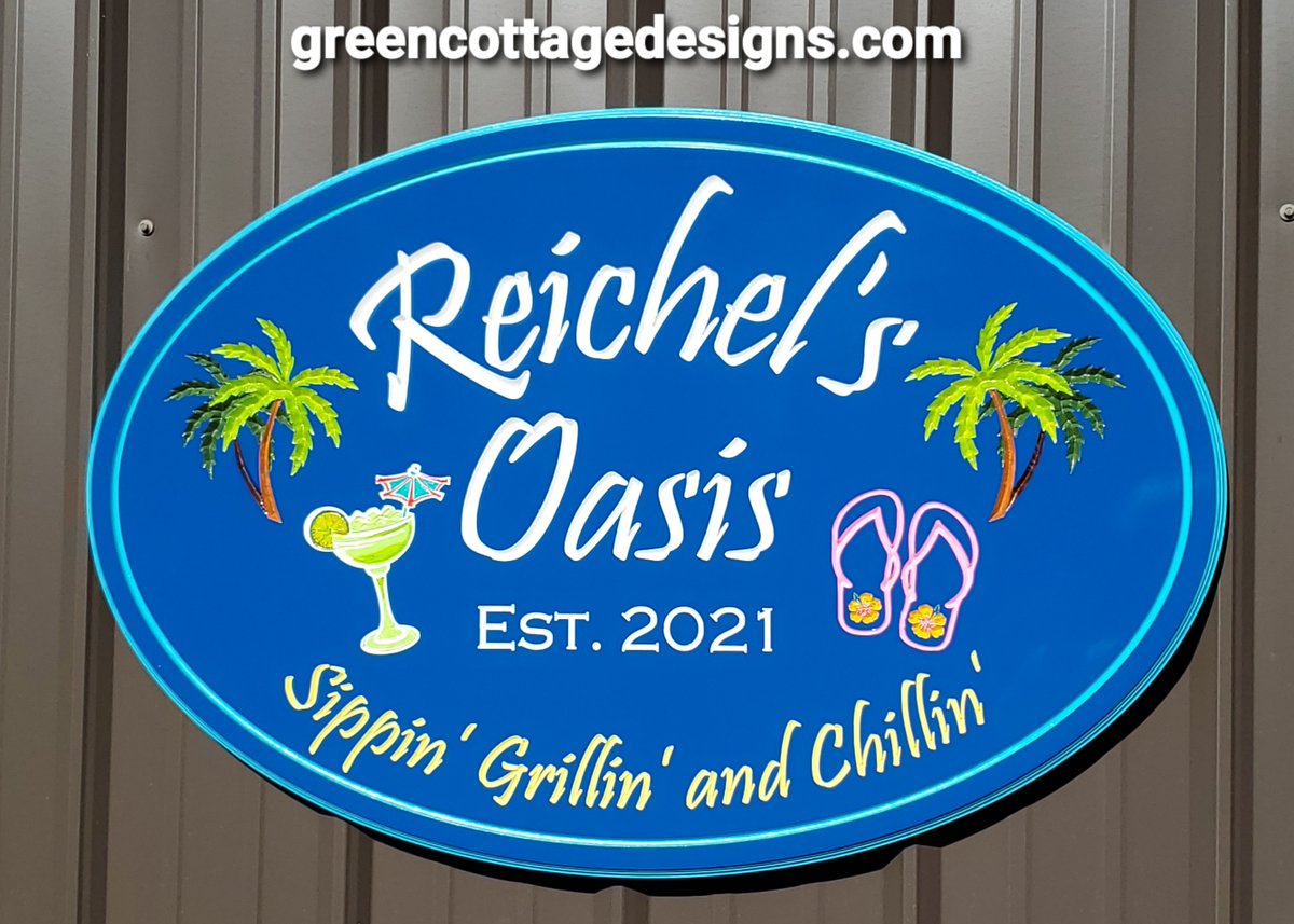 cottage_green's tweet photo. https://t.co/mxWEx0l0jL #Custom #PVC #Carved #Outdoor #Signs🌴#Coastal Address🌅 #Beach-Lake Cottage Signs🍹Poolside Tiki Bar🍔Plaques🚜#Farm Sign🏡#Vacation #Rental Sign🌳Oak #Wood #TreeSwings https://t.co/SLPlRtSgyX