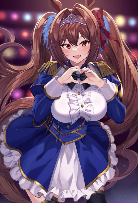 #画像を4枚晒したらrtがきてフォロワーがぶわーって増えると聞いて
ウマ娘とオリジナルから✨ 