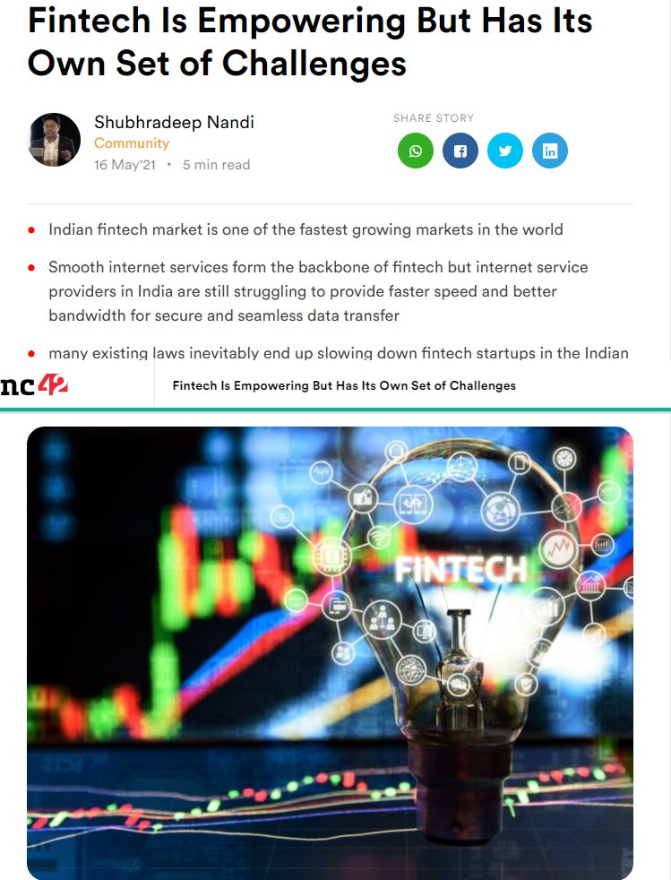 labs_pi's tweet image. The McKinsey Global Payments Report 2020 stated that the total value of #digitalpayments is expected to reach $140 Bn by 2023. But the Indian #fintech has its own set of challenges that needs to be addressed. Read @labs_pi @shubhPrevails by @inc42: bit.ly/3eRUJs7