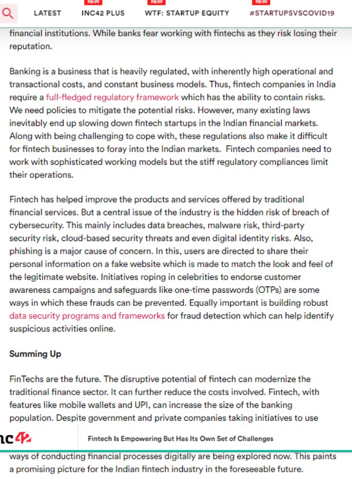 labs_pi's tweet image. The McKinsey Global Payments Report 2020 stated that the total value of #digitalpayments is expected to reach $140 Bn by 2023. But the Indian #fintech has its own set of challenges that needs to be addressed. Read @labs_pi @shubhPrevails by @inc42: bit.ly/3eRUJs7