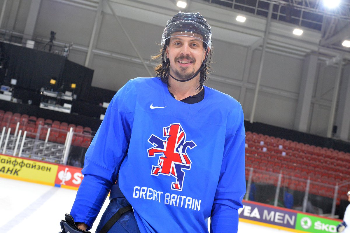 TEAM GB | Makes us proud to see our Captain, <a href="/onitrecruitment/">ON:iT Recruitment</a> sponsored #10 Dallas Ehrhardt (<a href="/Dheart6/">dallas ehrhardt</a>) pulling on the #TEAMGB jersey for the <a href="/IIHFHockey/">IIHF</a> World Championships! ⛈️🇬🇧

#WeAreStorm | #TEAMGB
📸 @woolster80