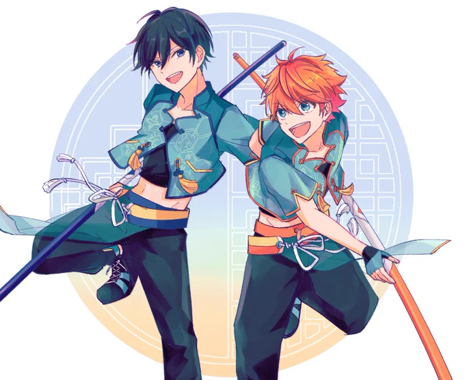 振り返りということで最近のお気に入り選びました アンカーで駆け抜けます
 # 引用RTで絵をあげて5人指名してバトンでお気に入りの絵を載せる 