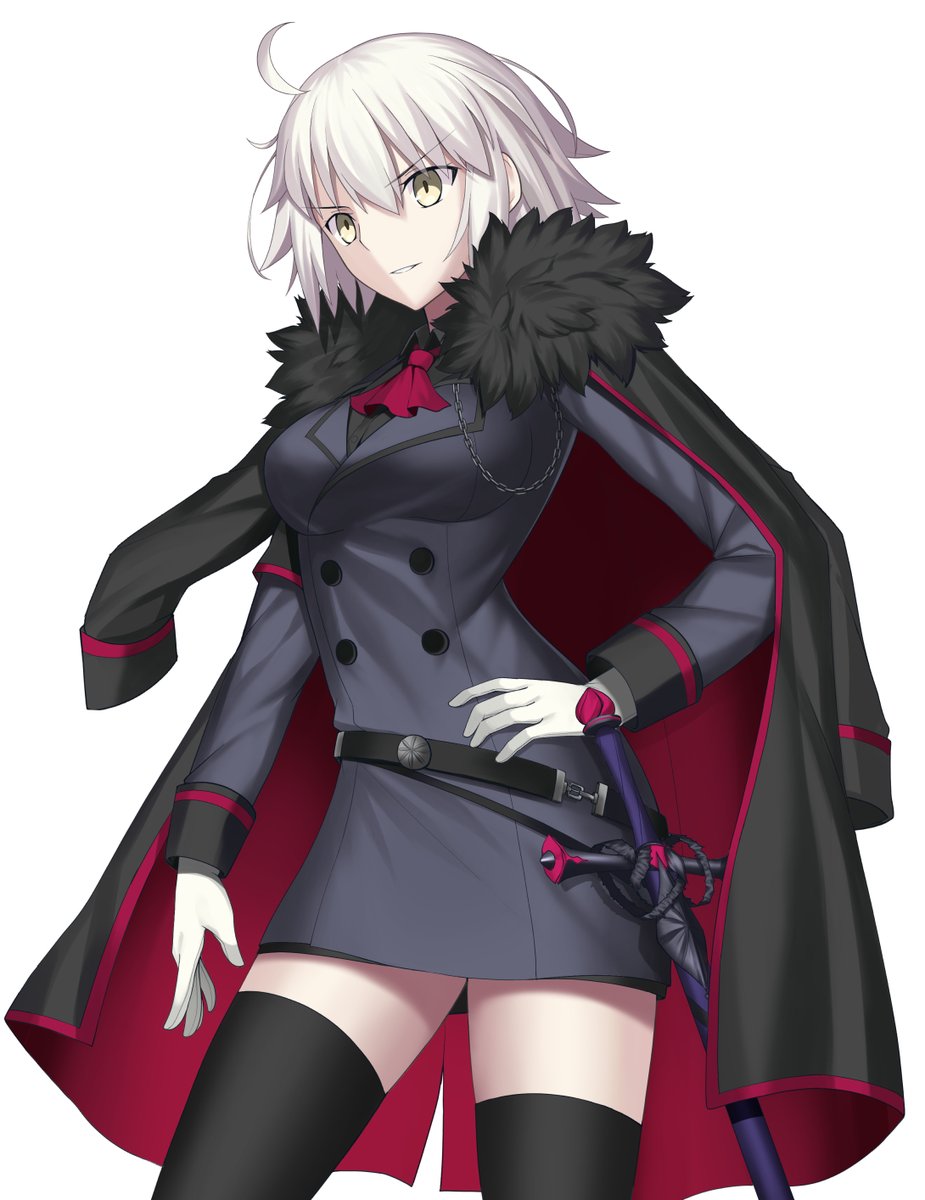 Fgo 軍服姿がとてもキマッていてカッコいいジャンヌオルタ