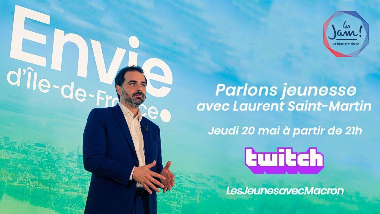 Laurent SaintMartin on Twitter "Chère jeunesse d’IledeFrance