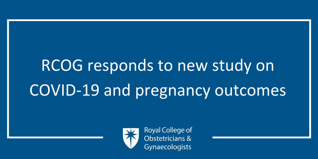 The RCOG has responded to a new study published in <a href="/AJOG_thegray/">AJOG</a> which sheds light on the association between the COVID-19 and pregnancy outcomes. Read our response here: fal.cn/3fvw6
