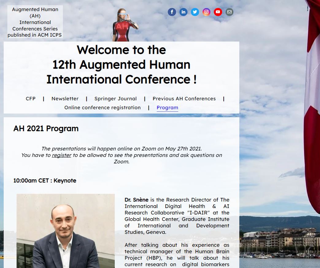 Would you like to augment your brain with <a href="/elonmusk/">Elon Musk</a> <a href="/neuralink/">Neuralink</a>'s brain chip and control cryptocurrencies as he does? 😉 Then join the 12th #Augmented #Human International Conference here: augmented-human.com Keynote on the 1 billion Euro Human Brain Project #BodyChain #AH2021