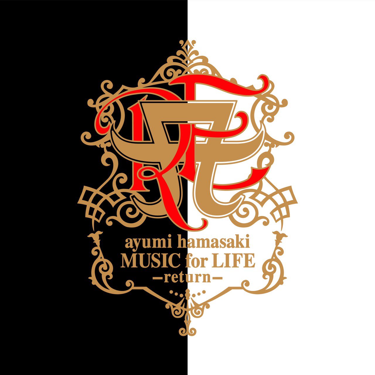 Ayumi Hamasaki From Staff 幻となった昨年のカウントダウンliveをベースに 新たに再構築されたステージ Music For Life Return のロゴが完成しました T Co 80oiopm9rr Twitter