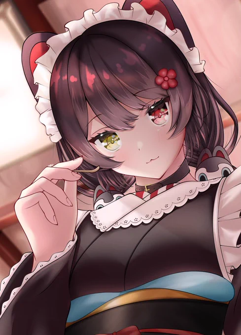 「うごいたらアカンよ〜」

#いぬいらすと 